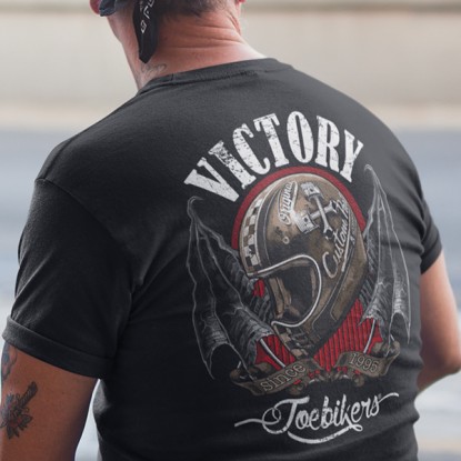 Tee shirt moto vintage Victory Joebikers