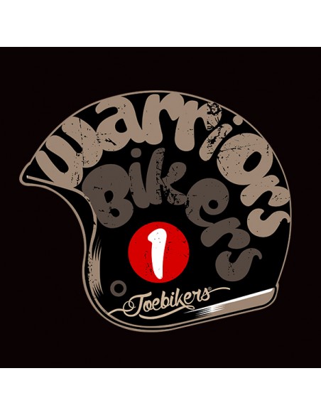 Tee shirt moto casque jet vintage