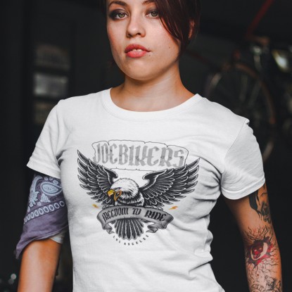 T shirt moto vintage...
